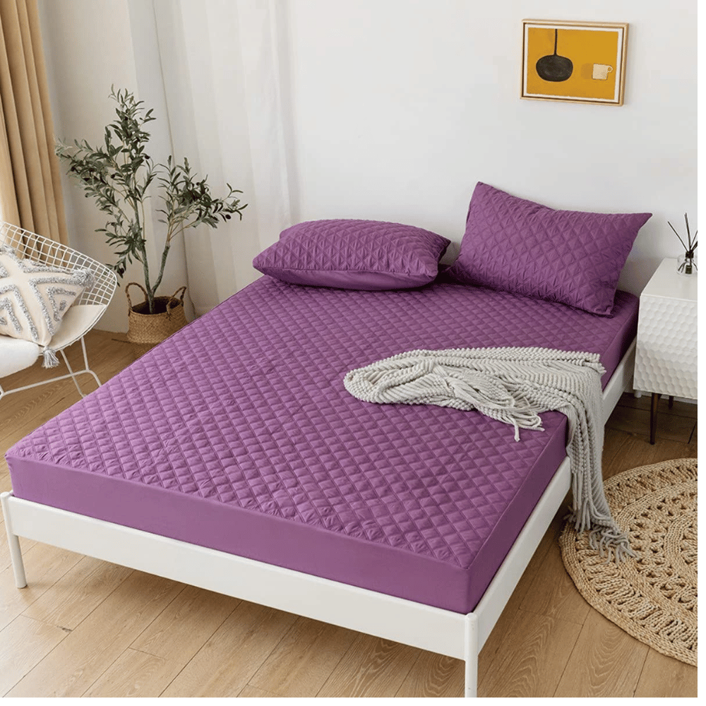 Jejeloiu snug fit mattress pad