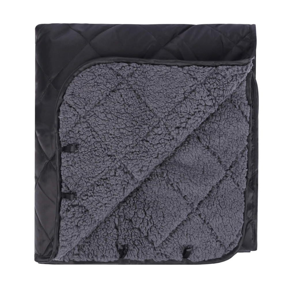 REDCAMP Sherpa lining camping blanket