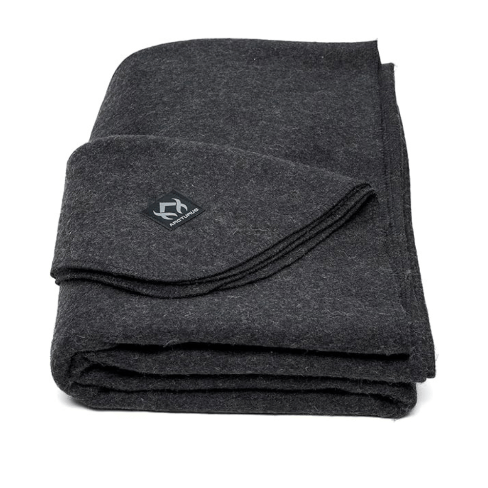 Arcturus wool blend camping blanket