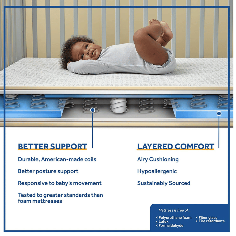 Sealy Steel Support Crib Mattress