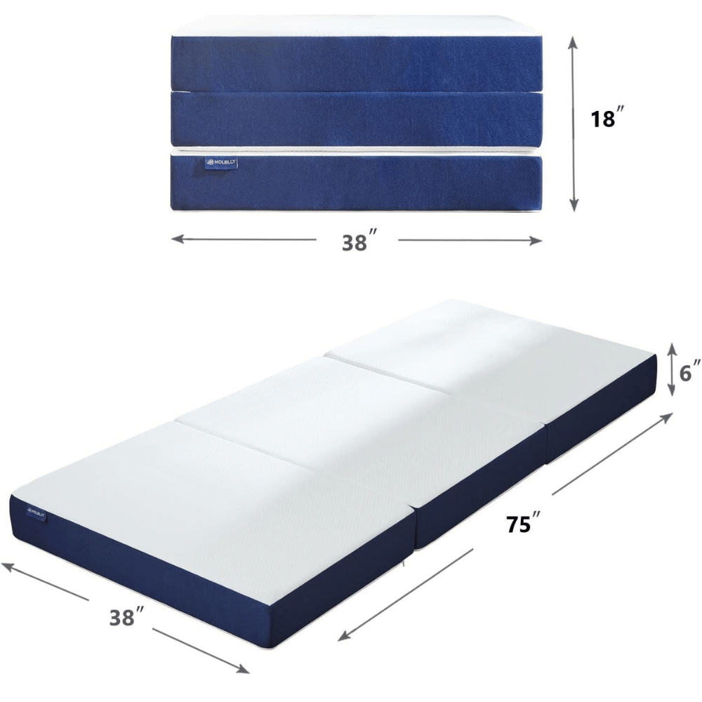 Molblly budget-friendly Foldable Mattress