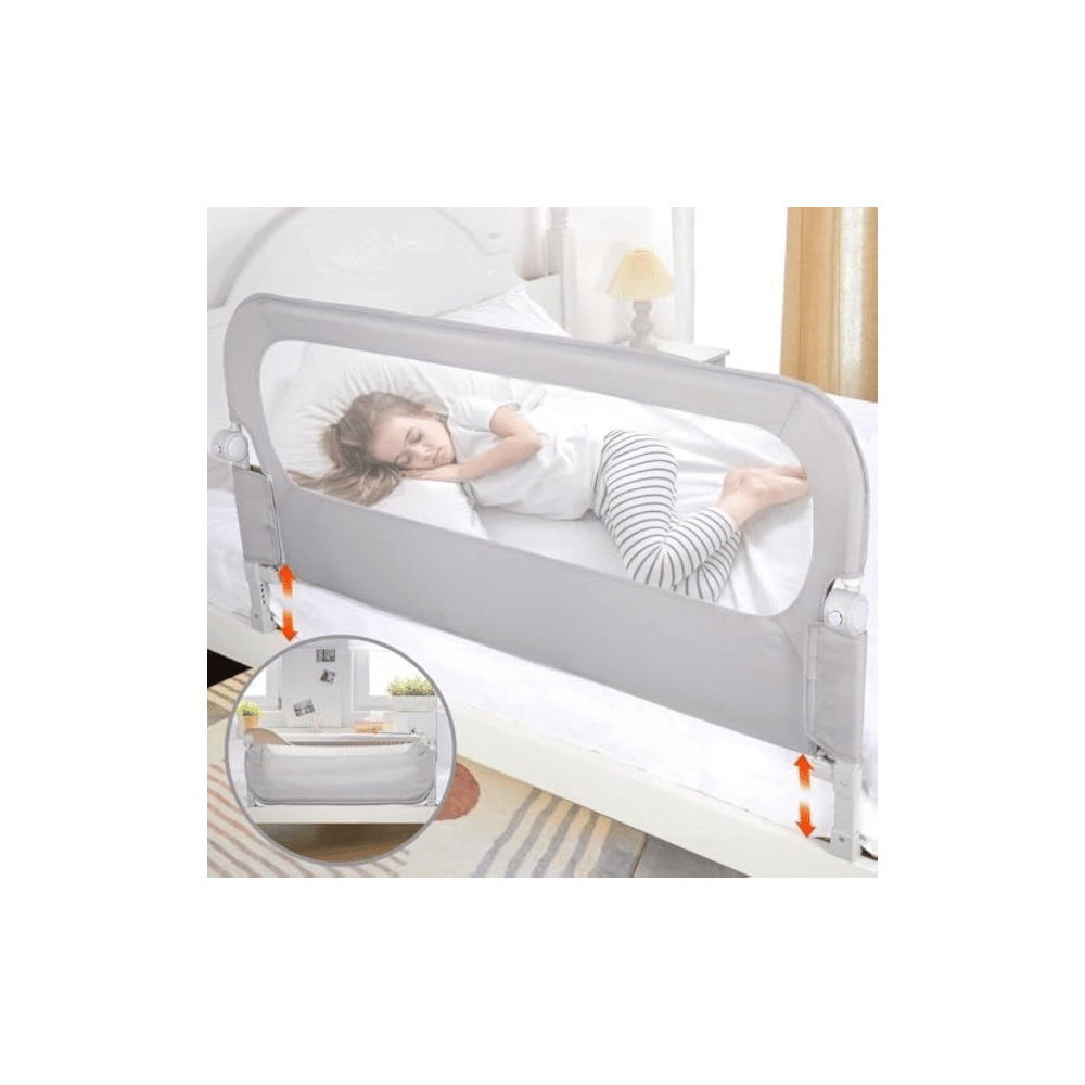 NUTIKAS soft-edged bed guard