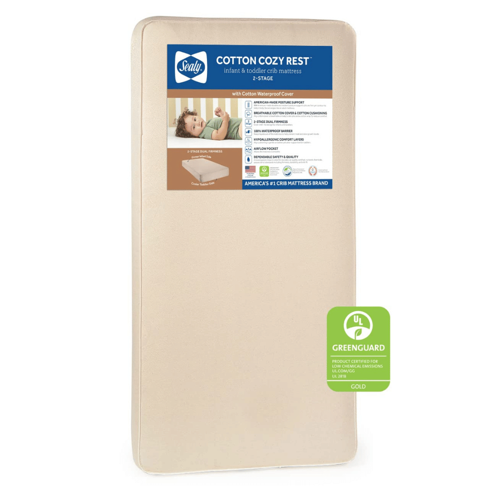 Sealy Cotton Cozy Crib Mattress