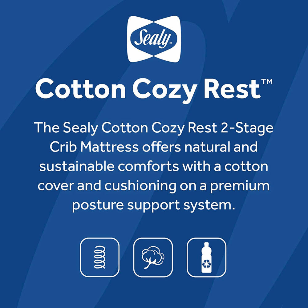 Sealy Waterproof Baby Mattress