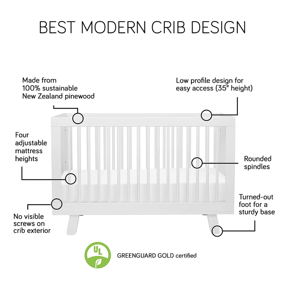 Babyletto Hudson eco-friendly materials crib