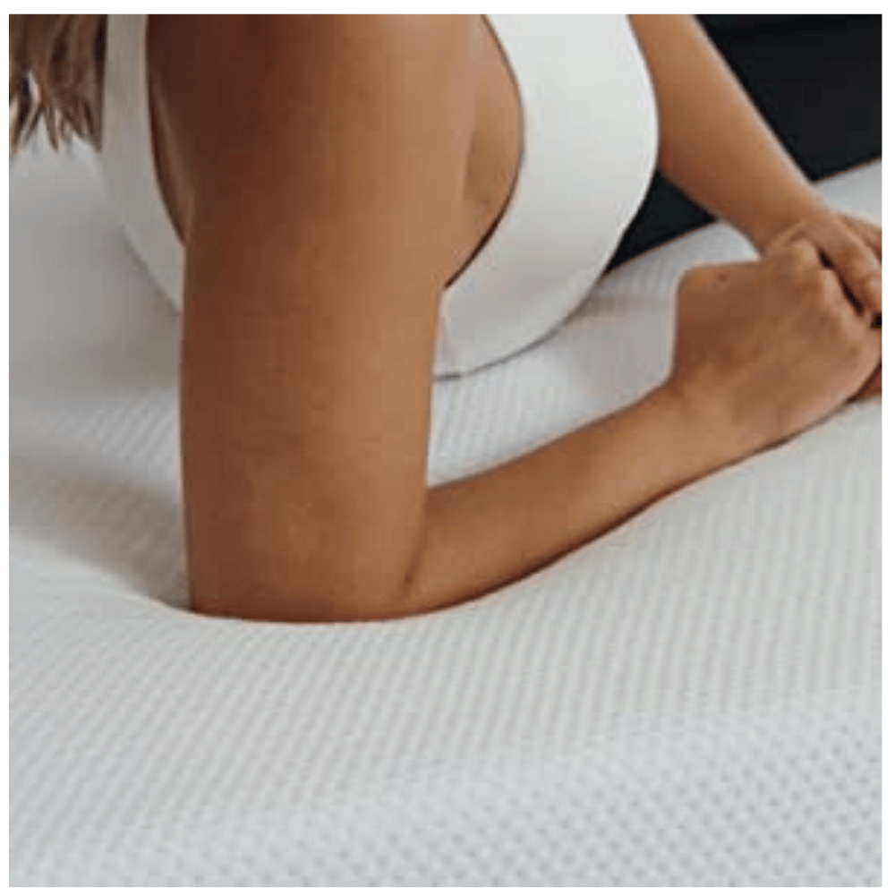 Purple pressure-relief hip mattress