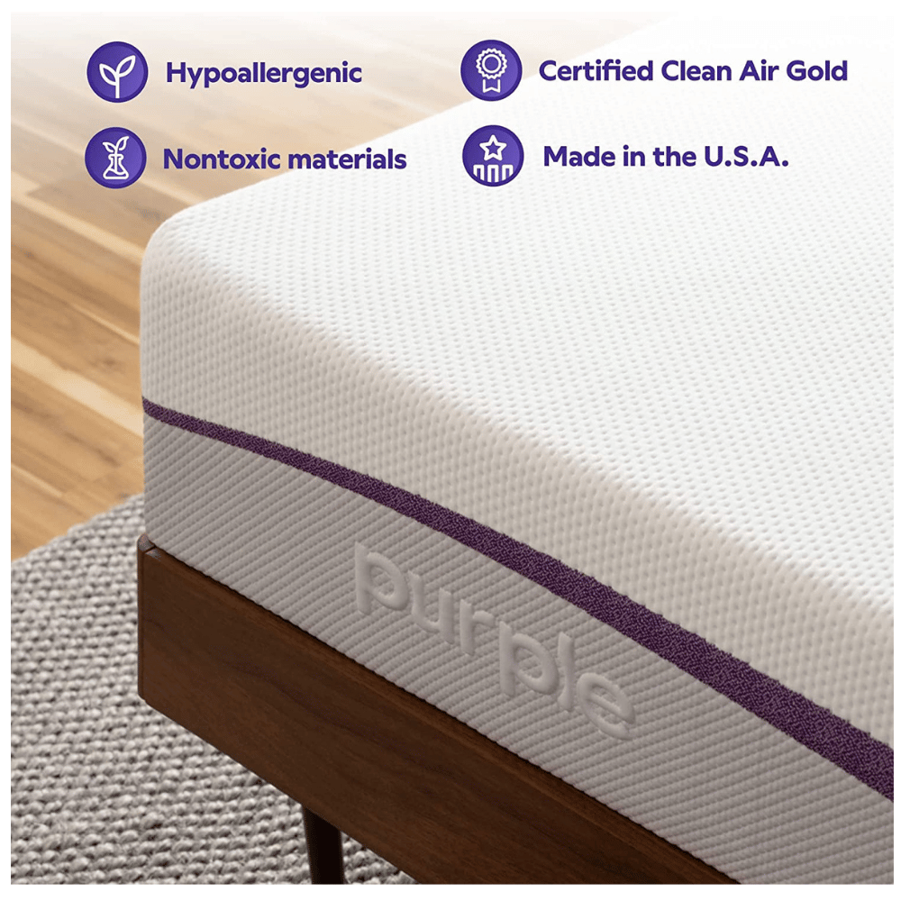 Purple motion transfer reducing mattress