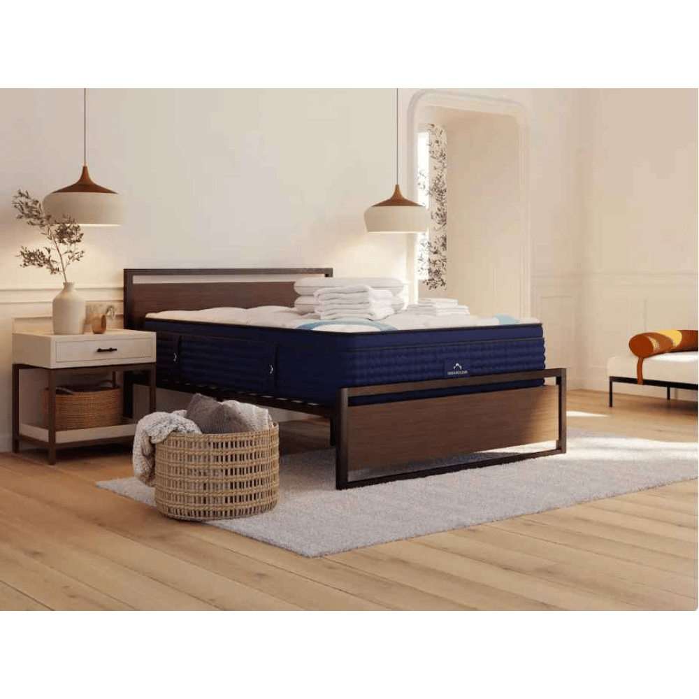 DreamCloud luxury sleeping mattress.