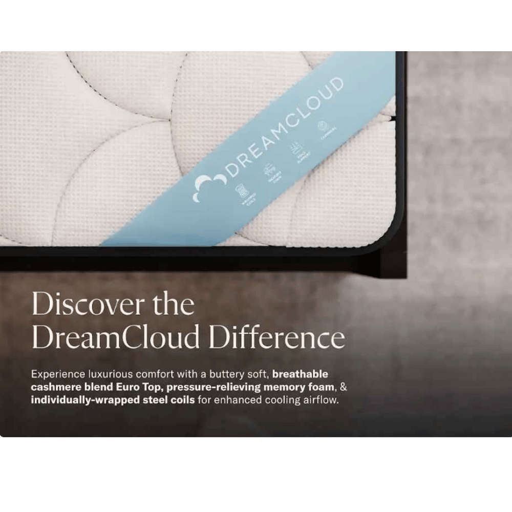 DreamCloud plush mattress