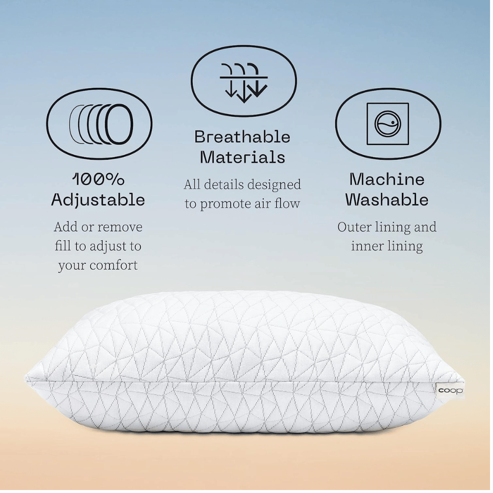 COOP versatile sleeping pillow