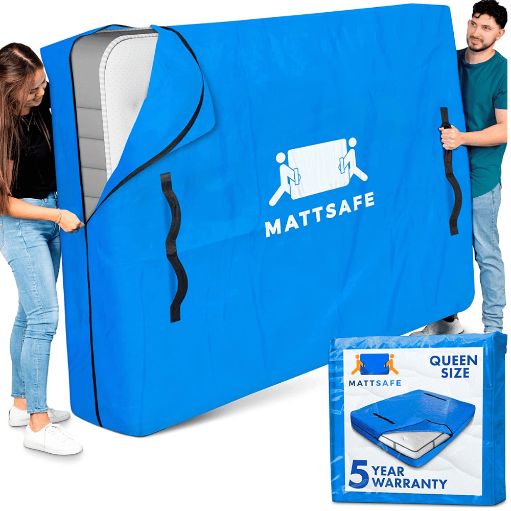 MattSafe storage mattress bag.