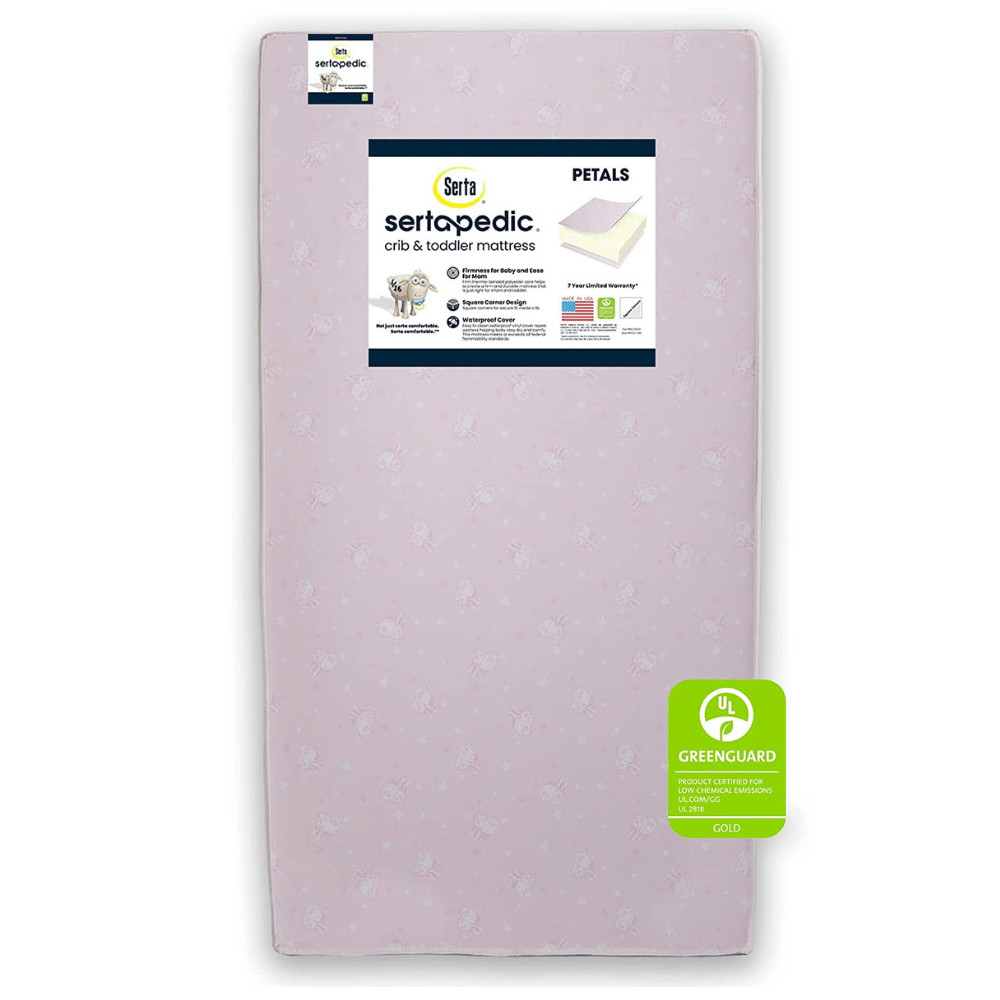 Serta plush toddler crib mattress