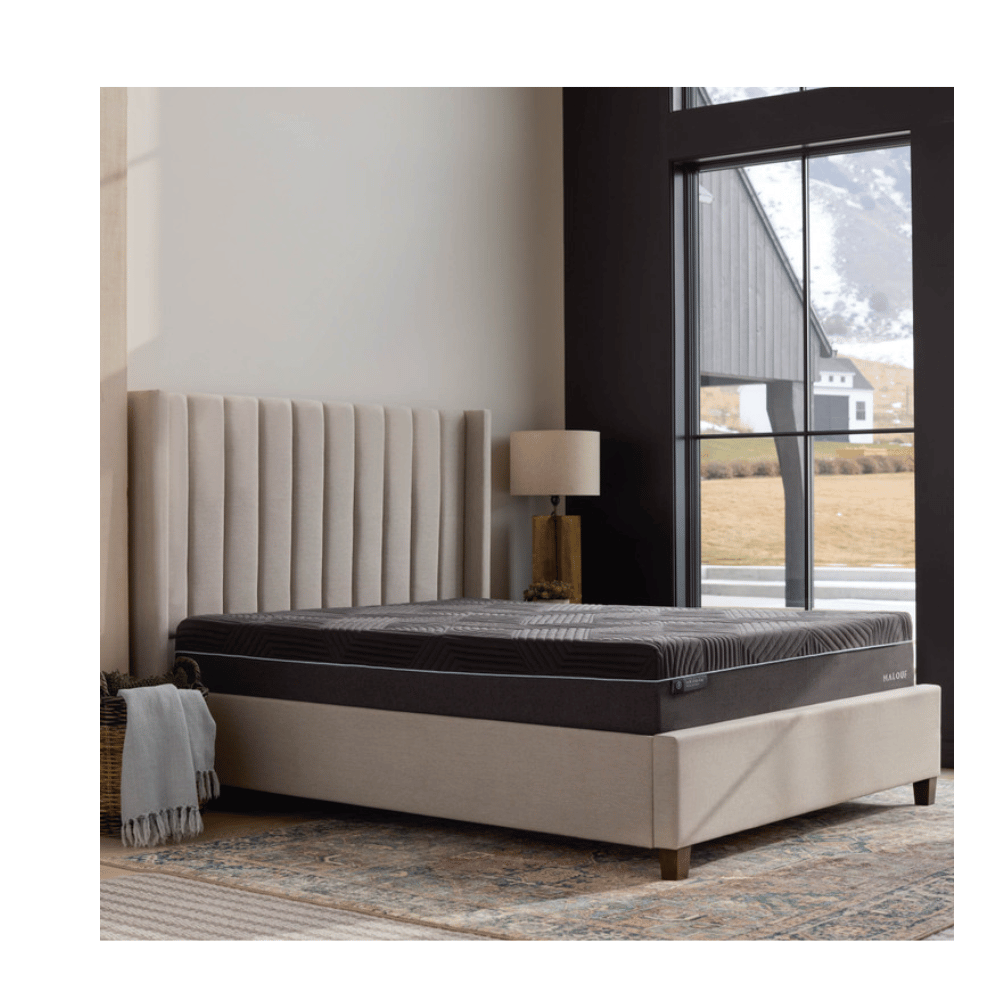 Malouf plush hybrid bed