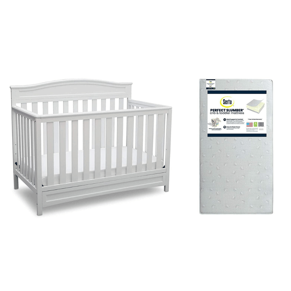 Serta stylish functional crib bundle