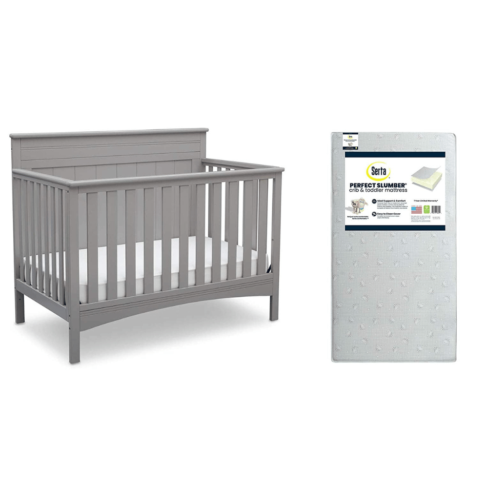 Serta versatile crib mattress bundle