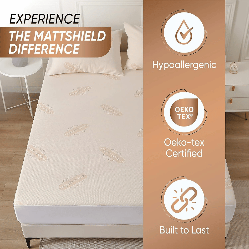 MATTSHIELD breathable mattress pad