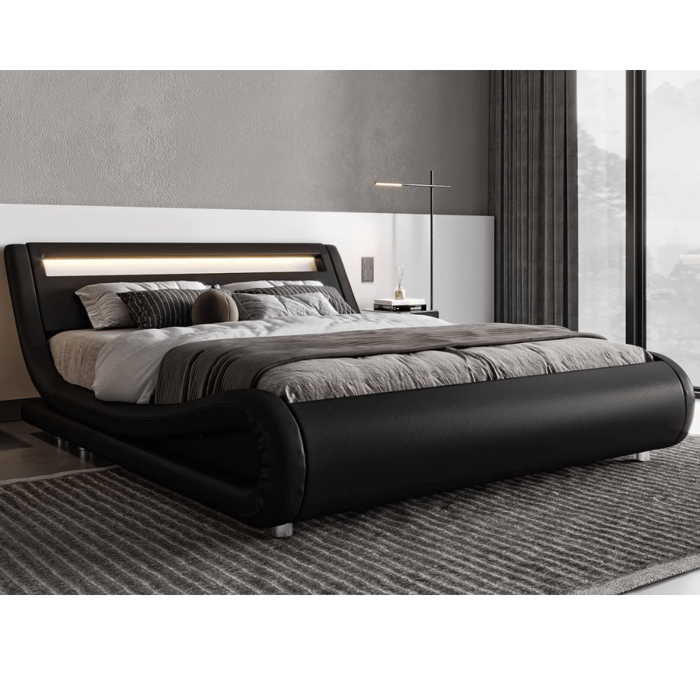 Allewie elegant LED lighting bed