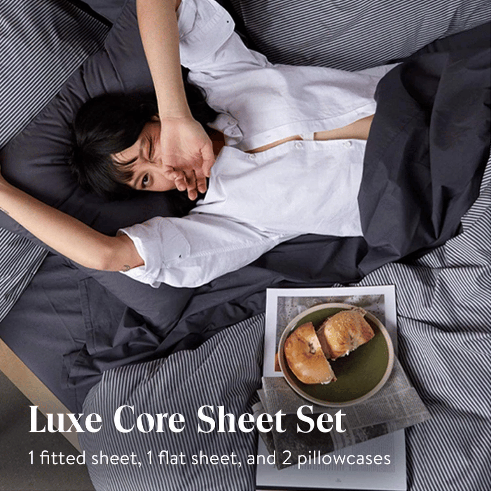 Brooklinen breathable moisture-wicking sheet