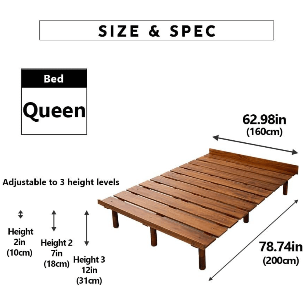 EMOOR simple joinery bed.