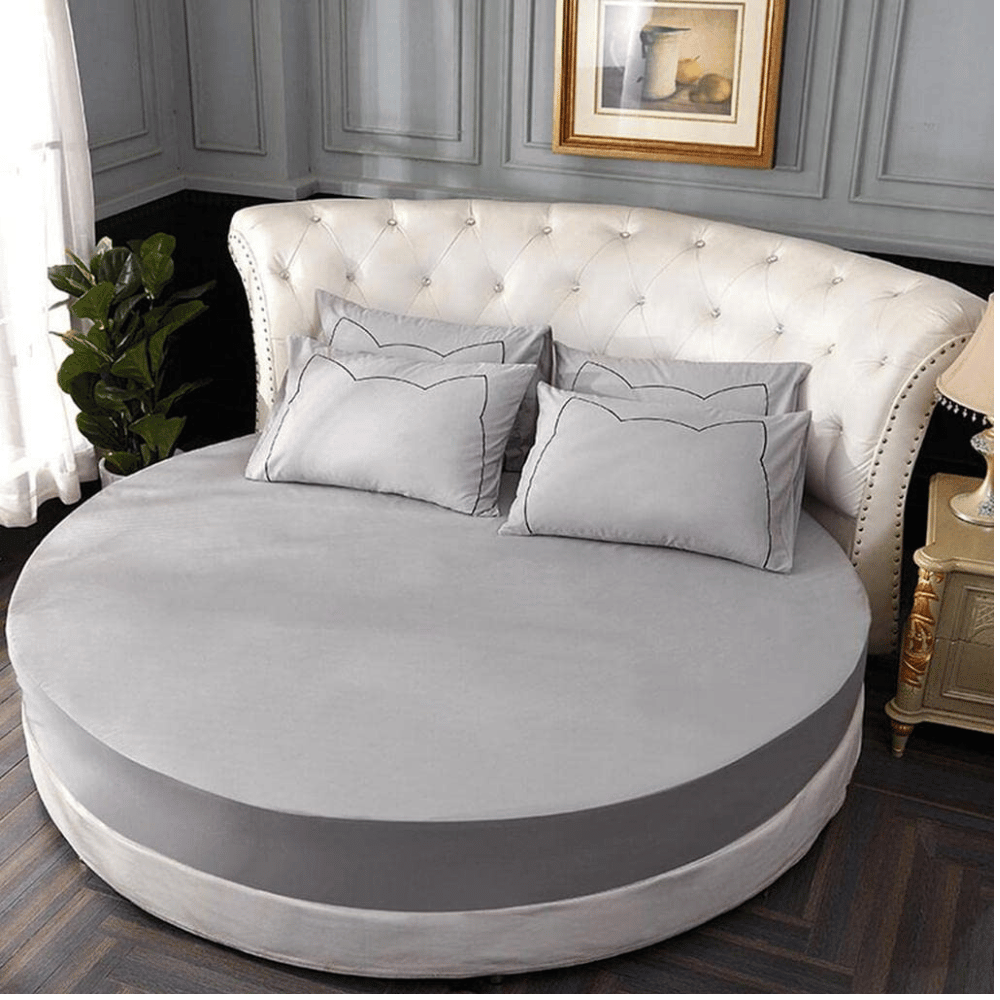 Homozy Stylish Round Beds