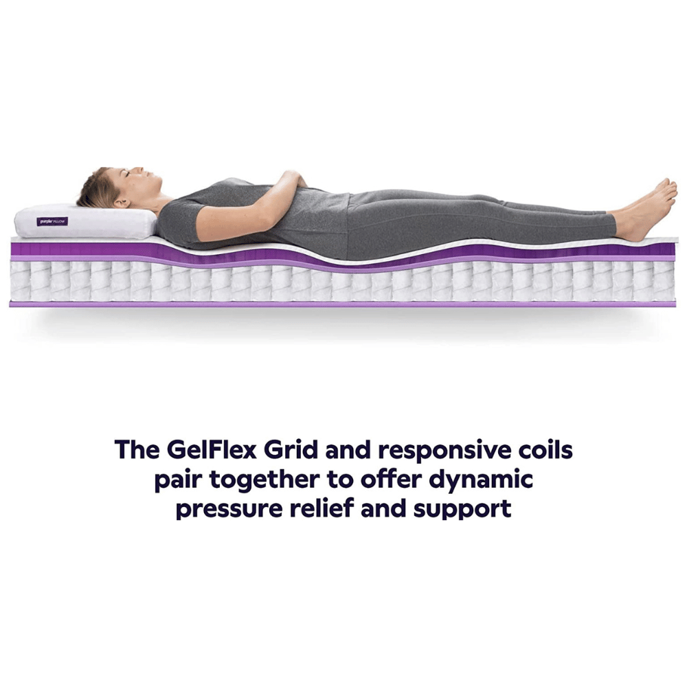 Purple pressure relief mattress