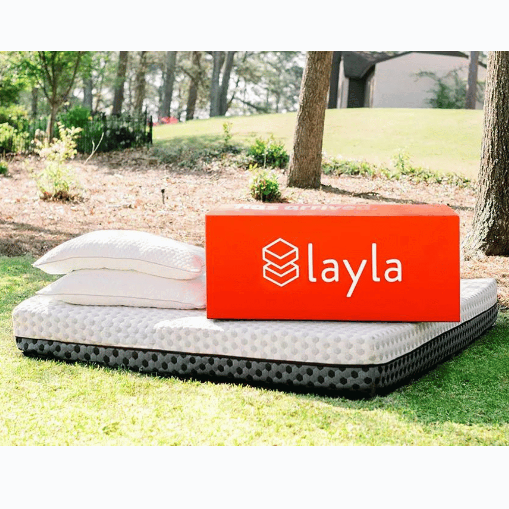 Layla cooler sleeping bed.