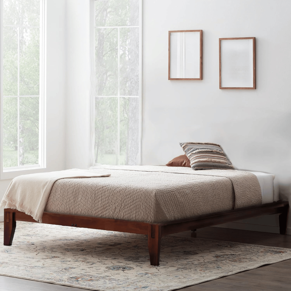 Main Mesa contemporary bed frame.