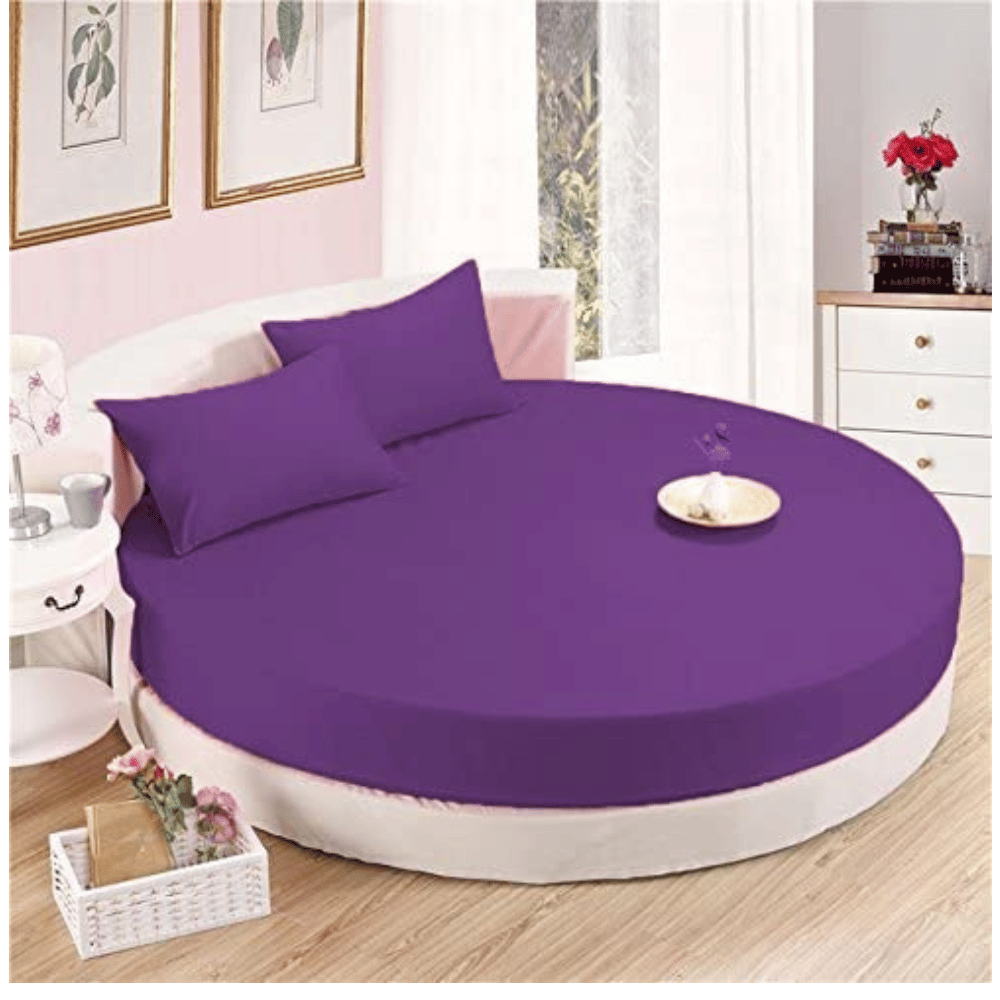 Royal Linen Ultra-Soft Round Bed Sheets