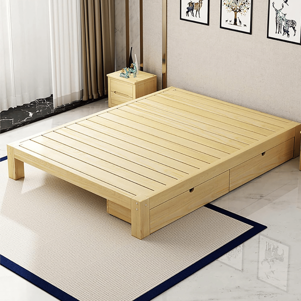 Topjia Scandinavian design bed frame.