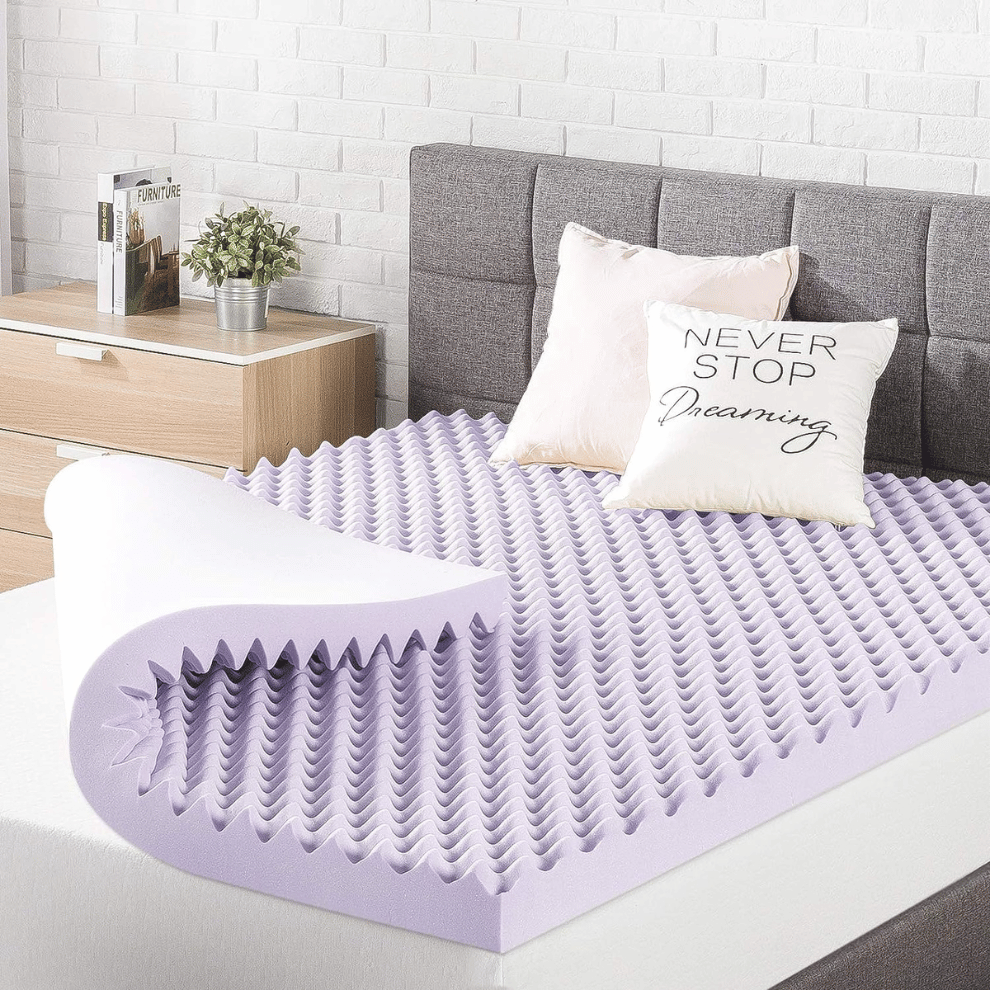 Best Price Mattress contouring support Egg Crate Topper