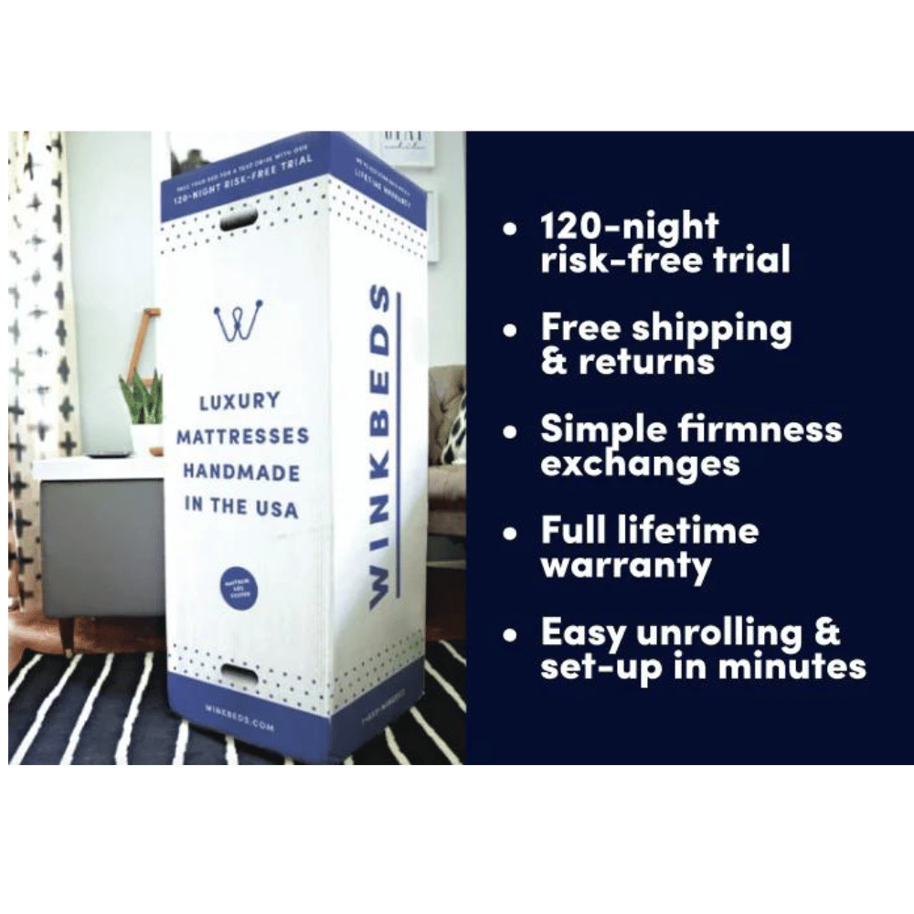 WinkBed firm support mattress