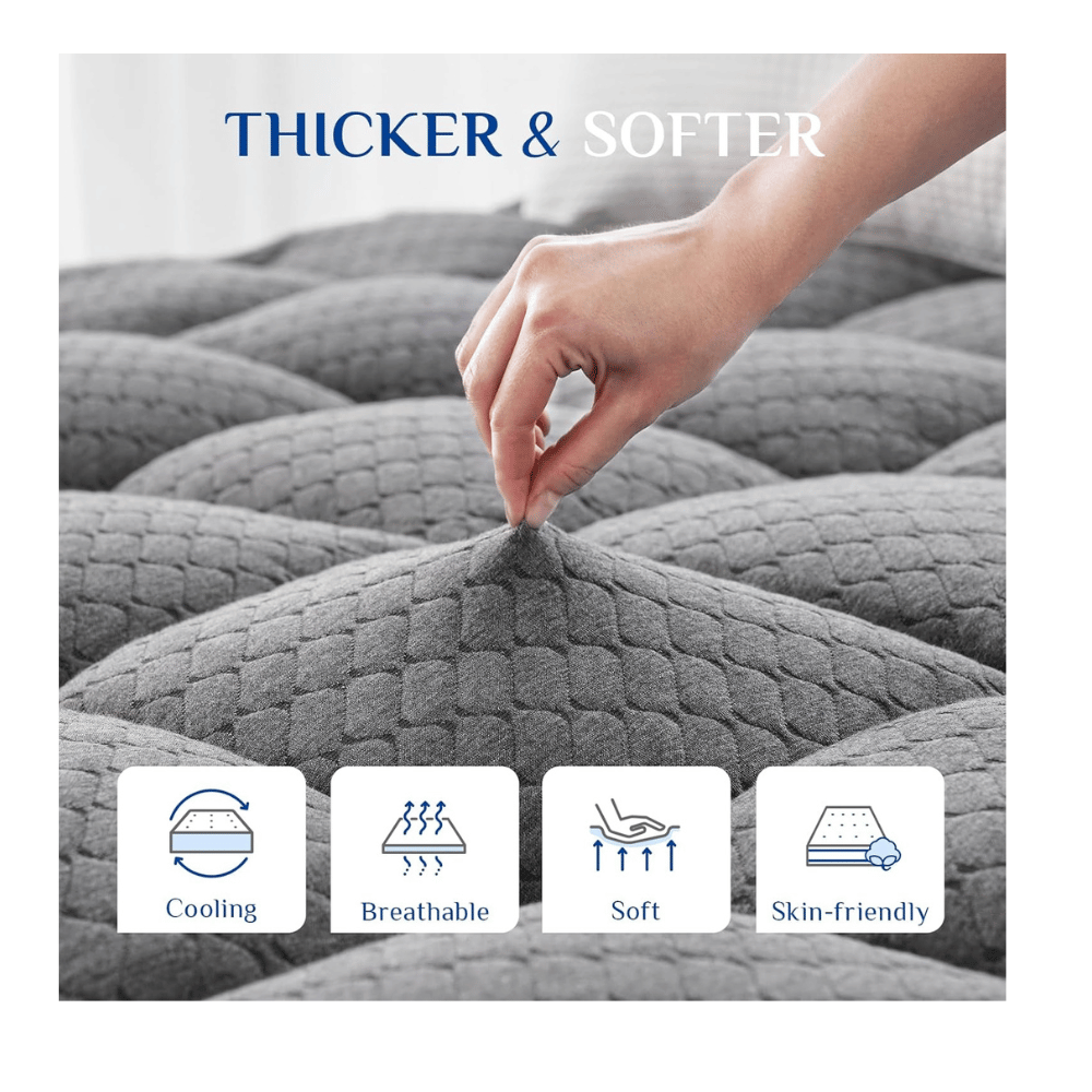 VALUXE luxurious comfort mattress topper