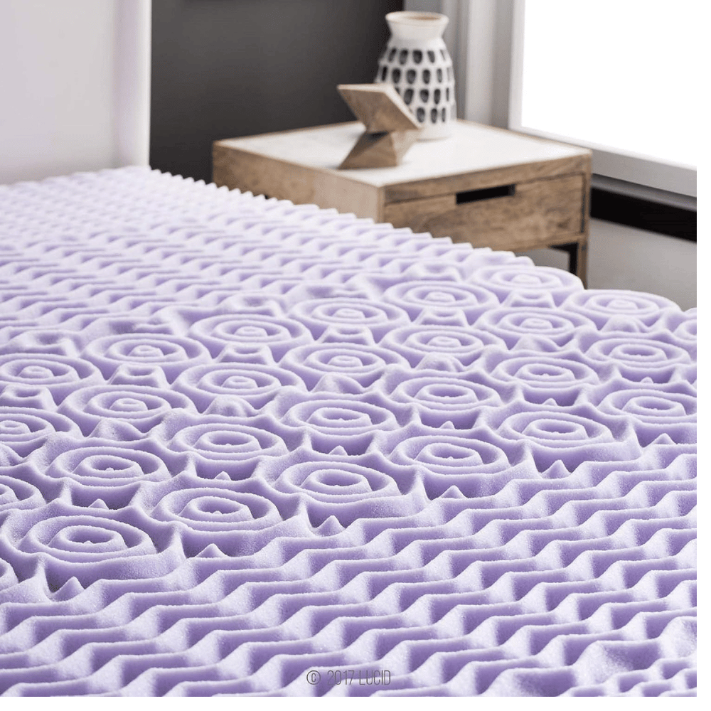 Lucid CertiPUR-US certified mattress topper