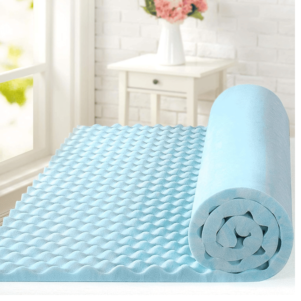 ZINUS durable egg crate mattress topper