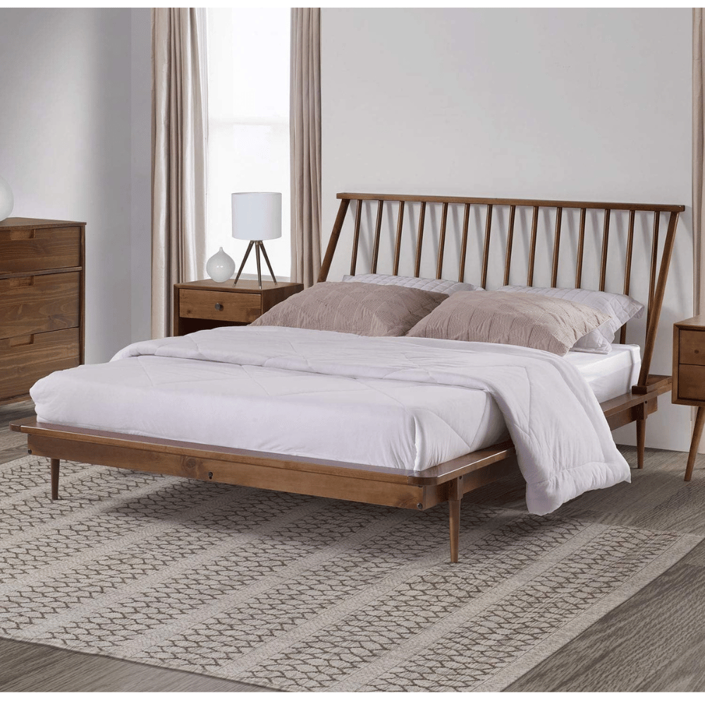 Walker Edison wood bed frame