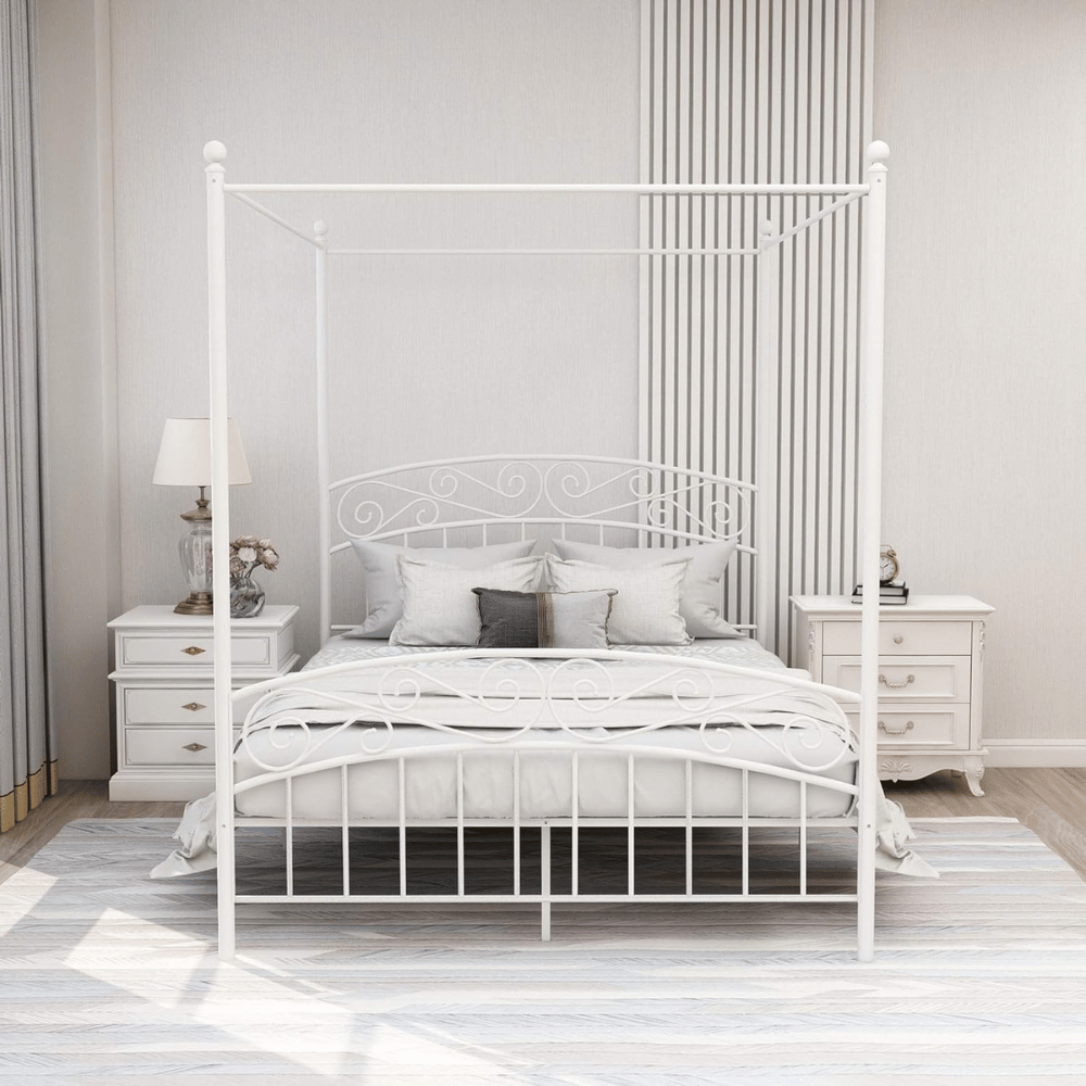 AUFANK metal bed frame