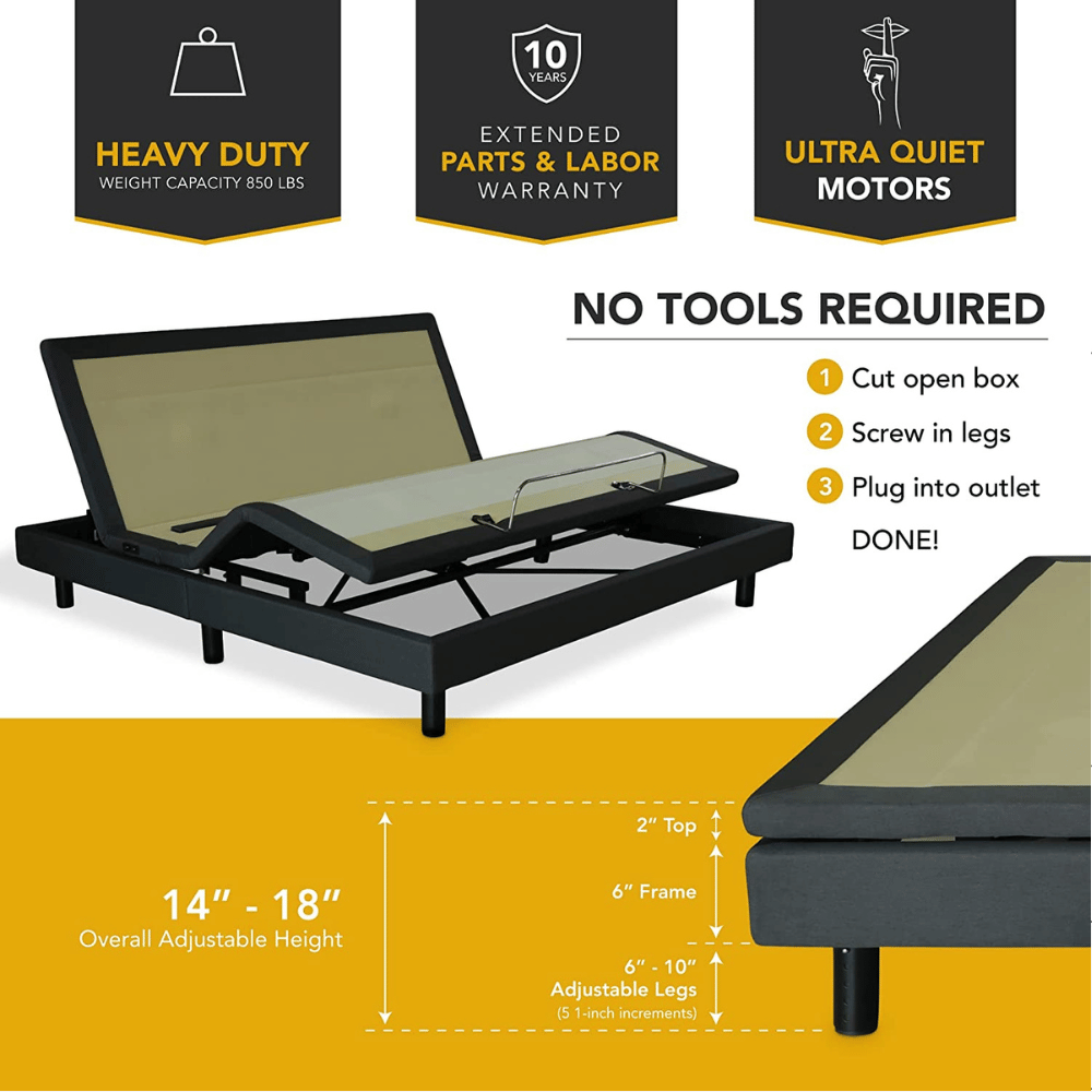 DynastyMattress robust Sturdy Bed Frame