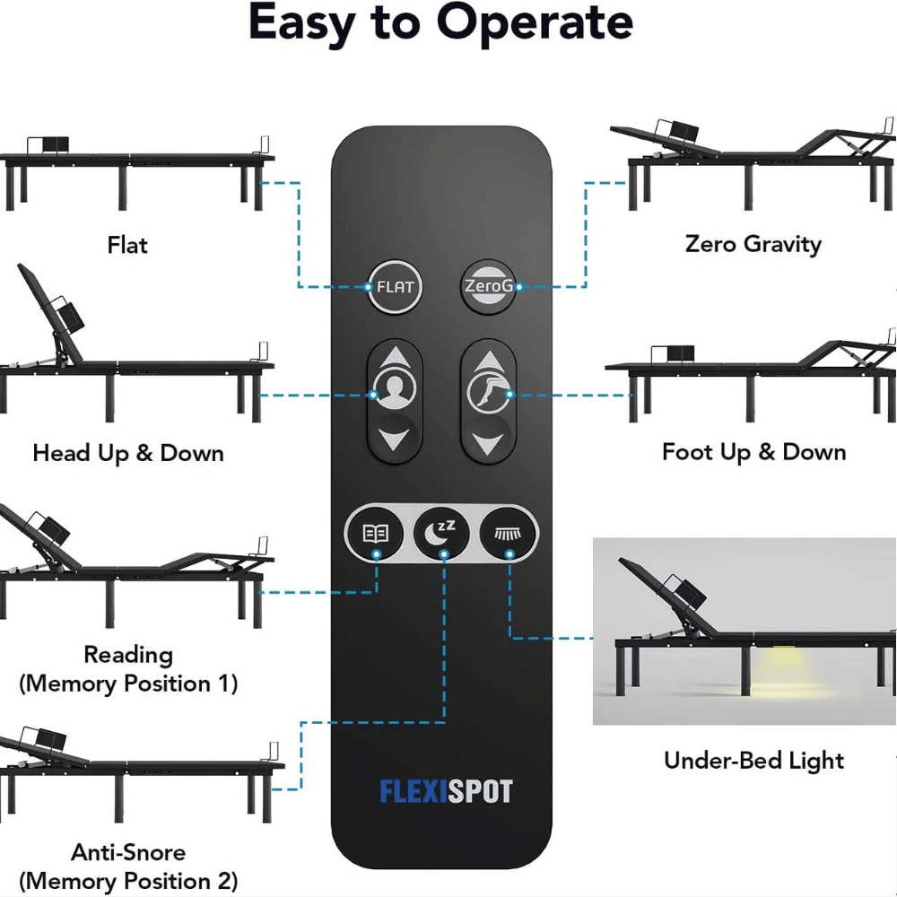 FLEXISPOT S3 modern Sturdy Bed Frame