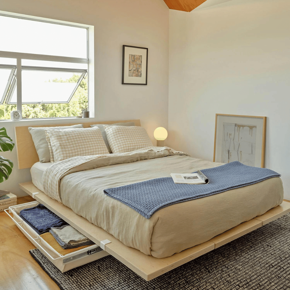 Floyd space-saving bed frame