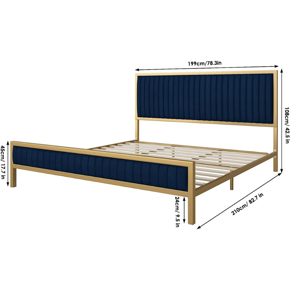 HIFIT sturdy bed frame