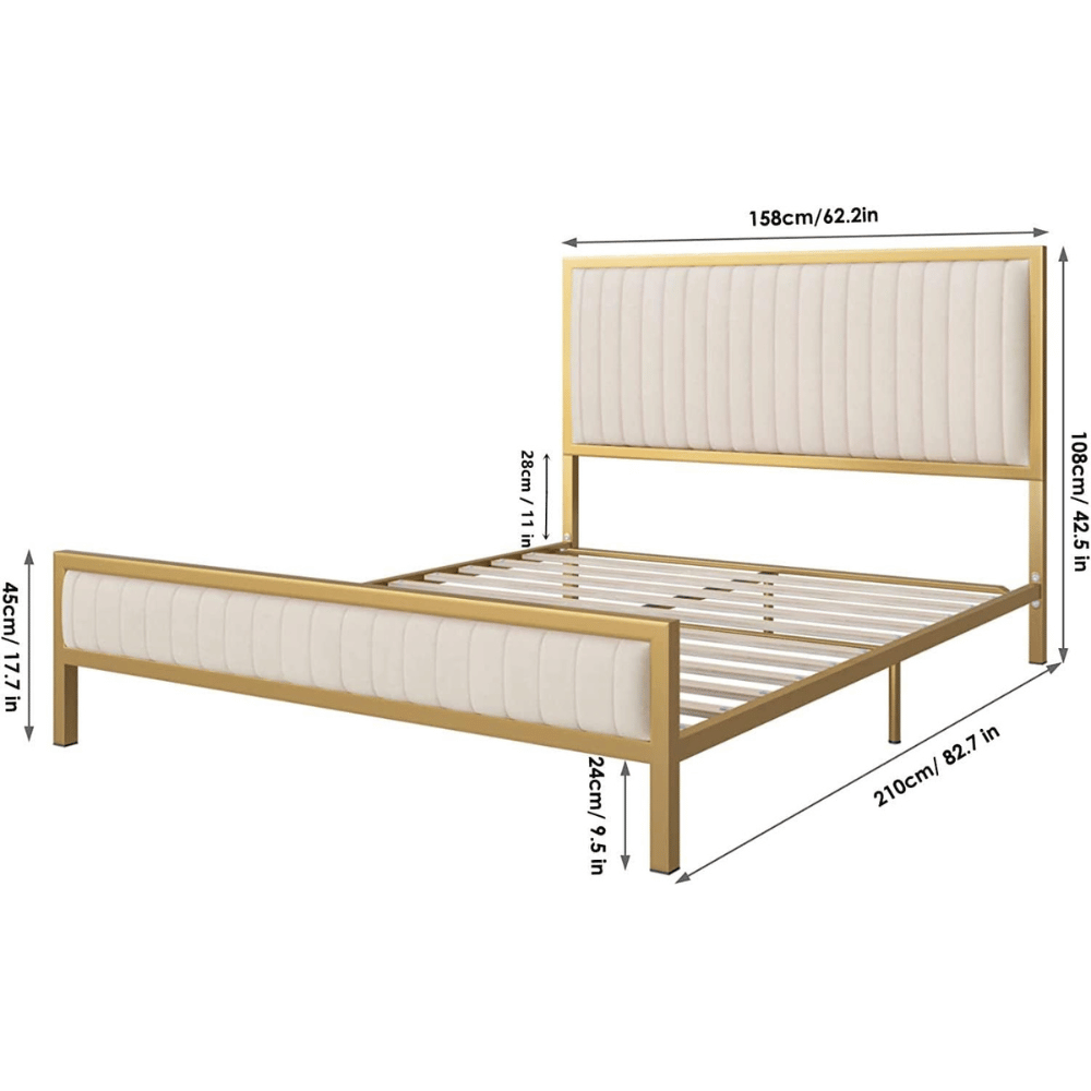 HIFIT bed frame with headboard