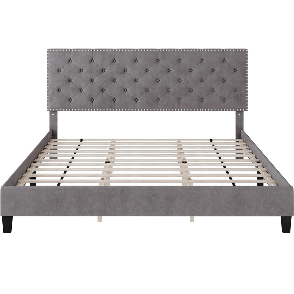 HOSTACK upholstered bed frame