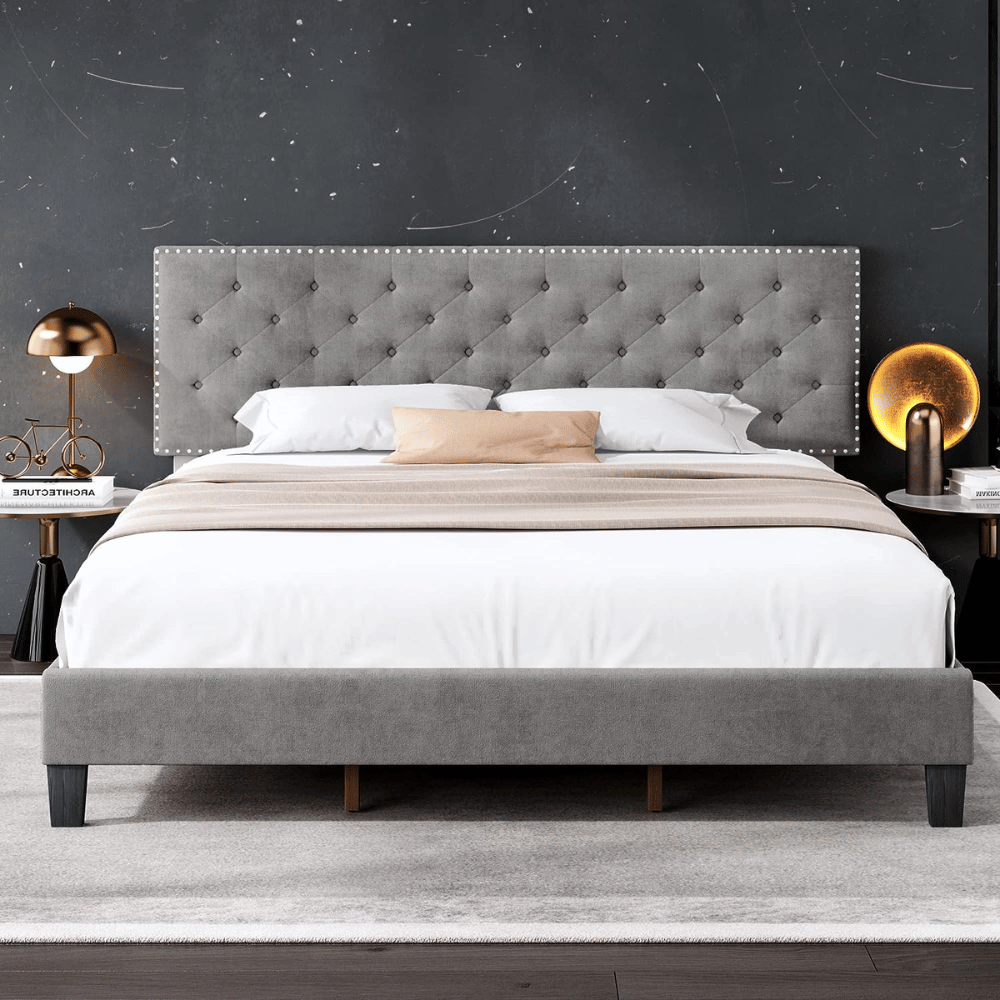 HOSTACK plush bed frame