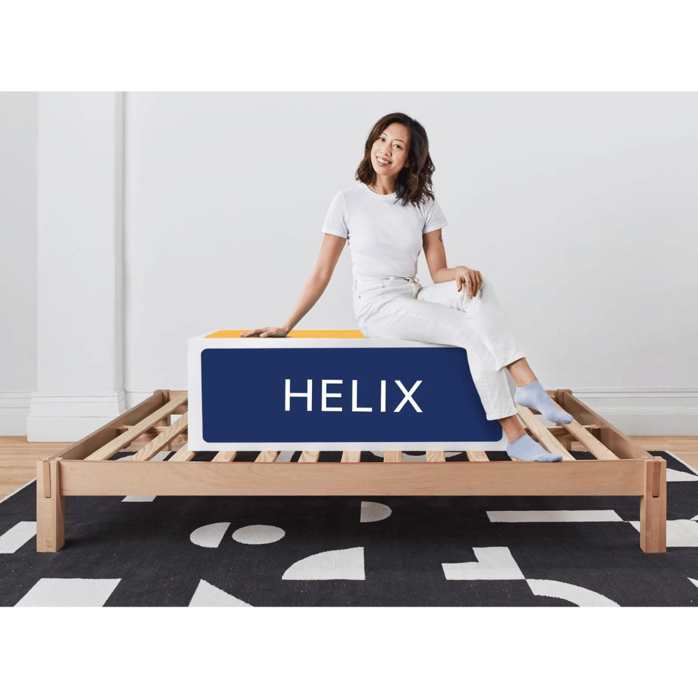 Helix Madison wood bed frame