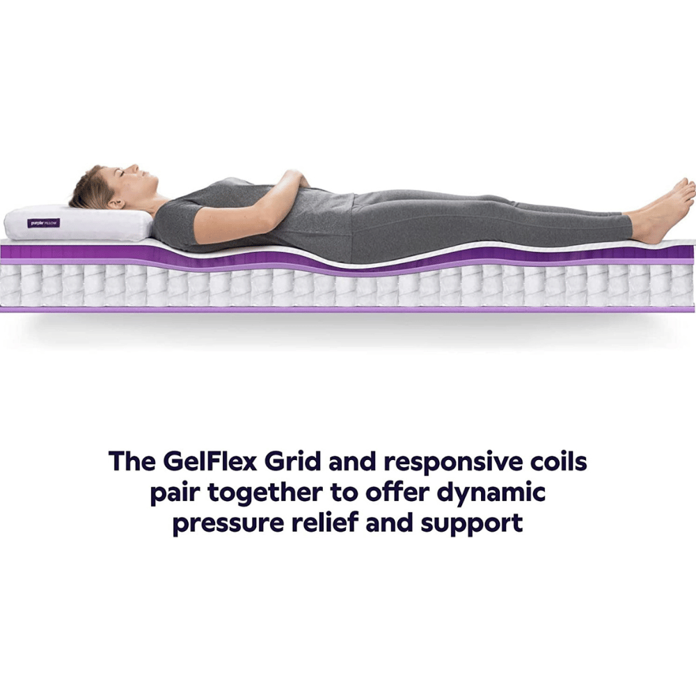 Purple back support mattress