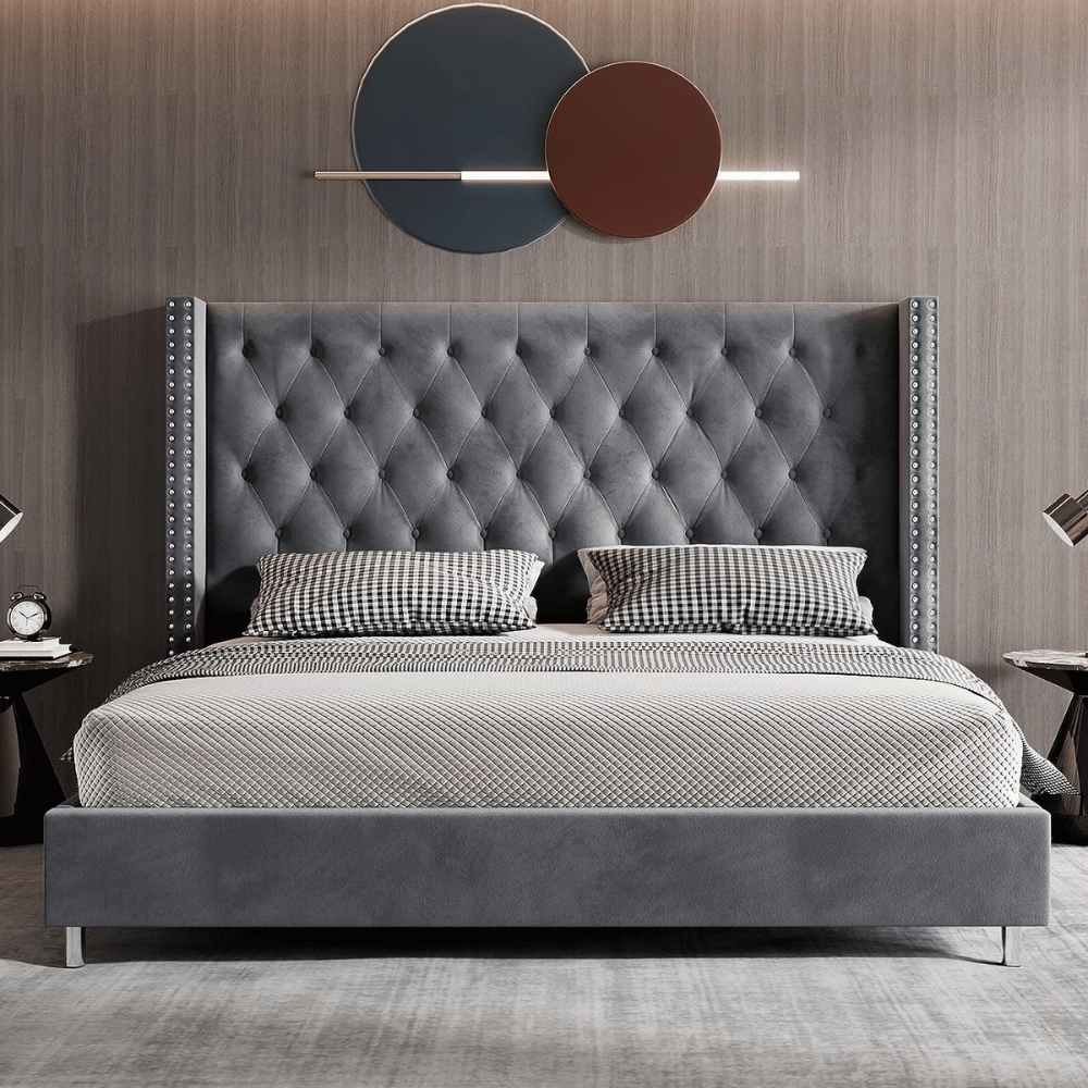 Jocisland stylish bed frame