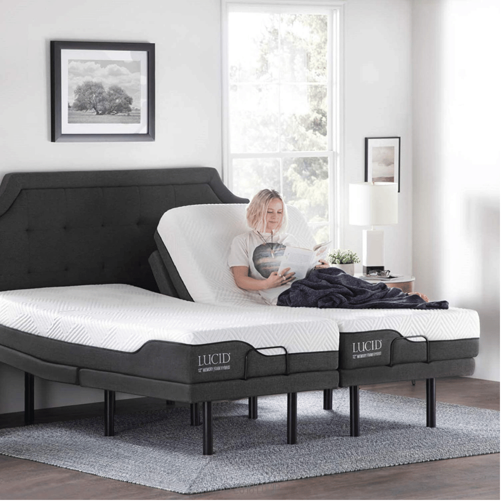 LUCID Hybrid Bed Frame