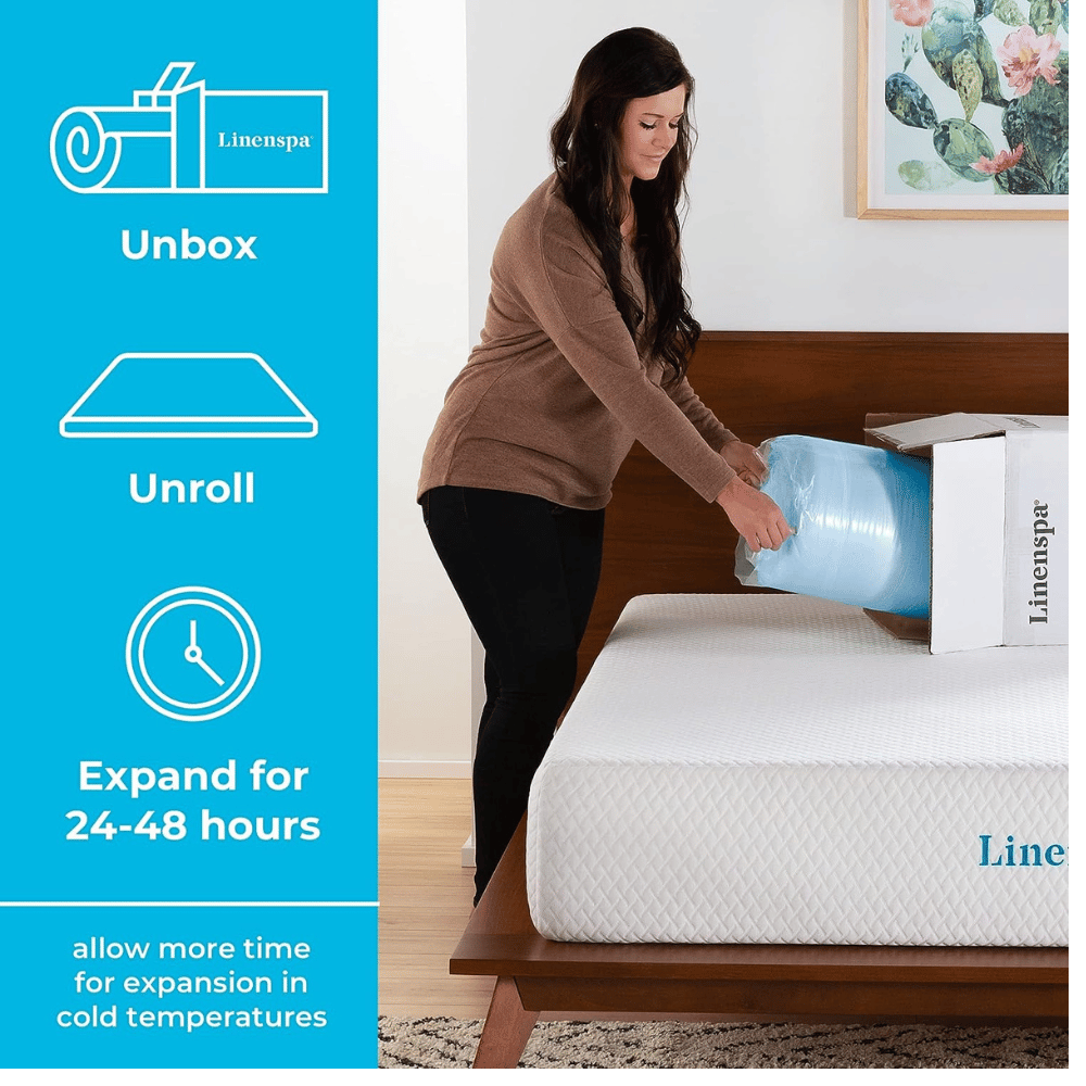 Linenspa gel-infused Mattress Topper