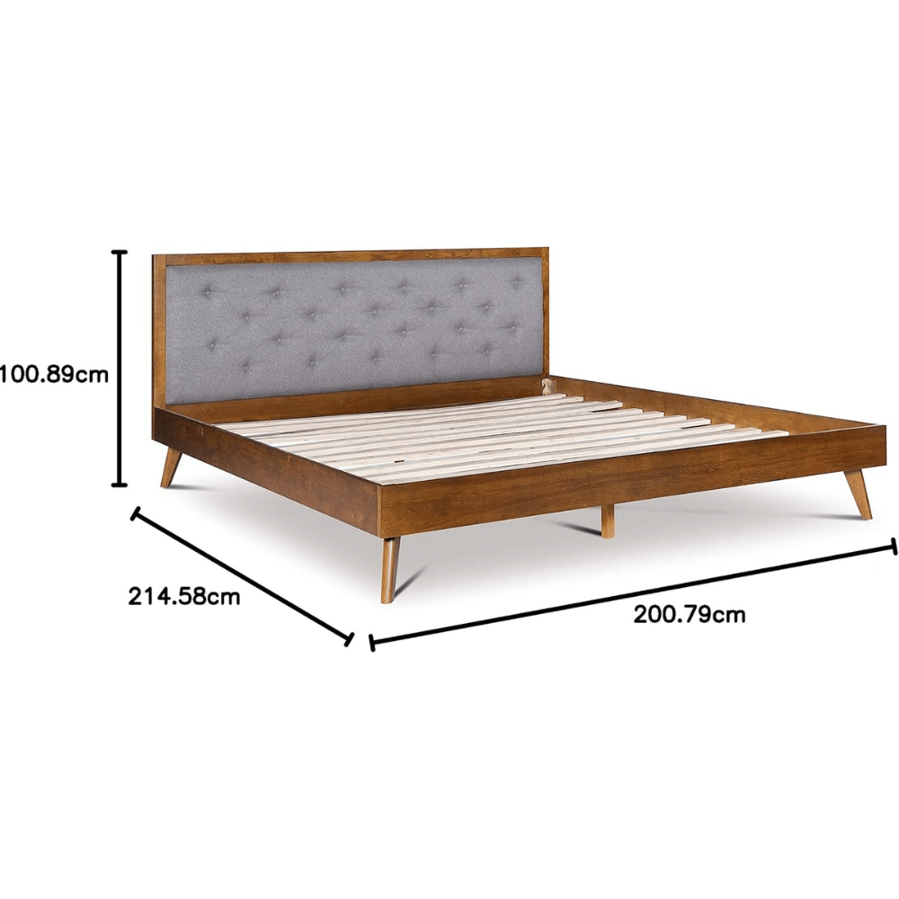 Linon Kinsley platform bed frame