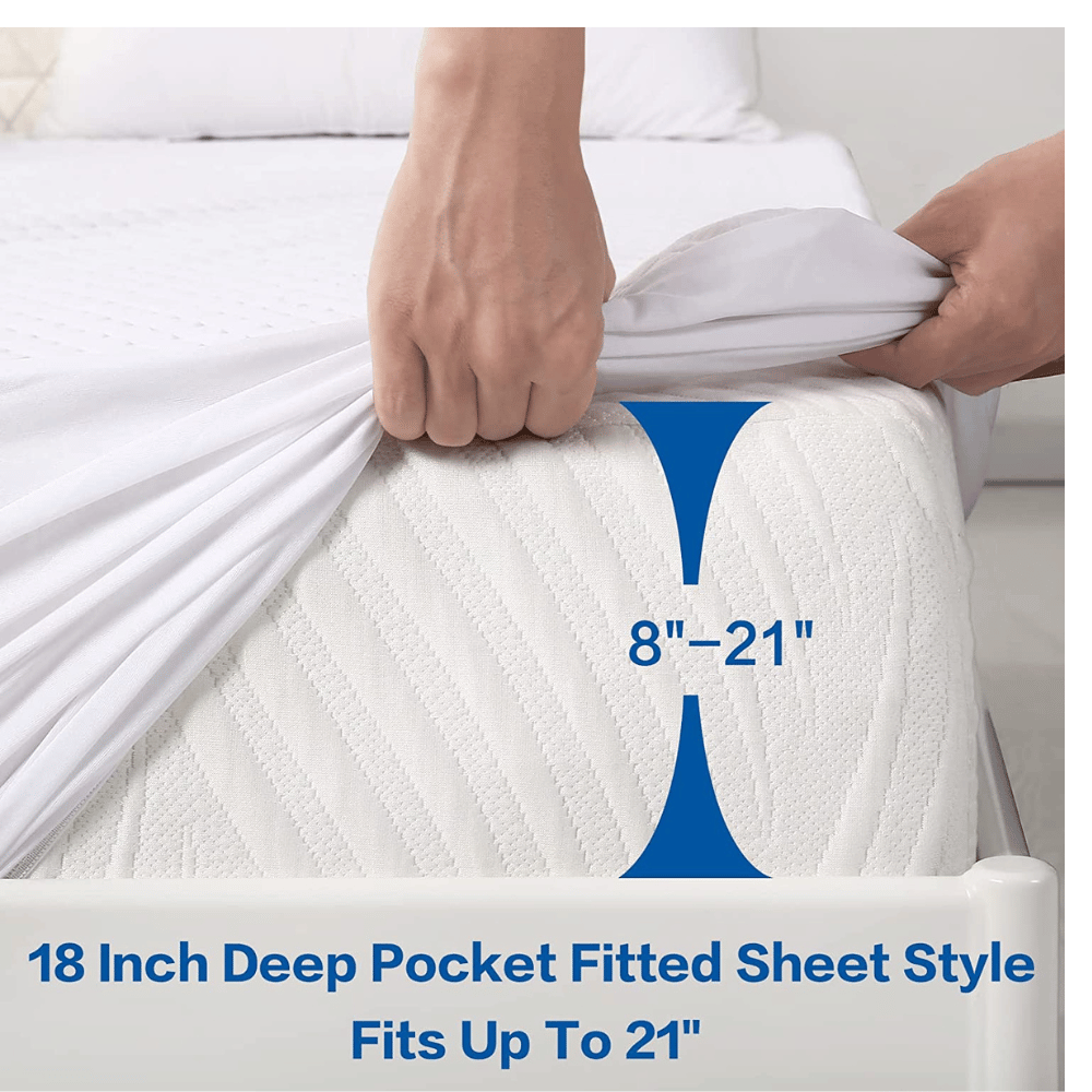 MERITLIFE Waterproof Mattress Protector